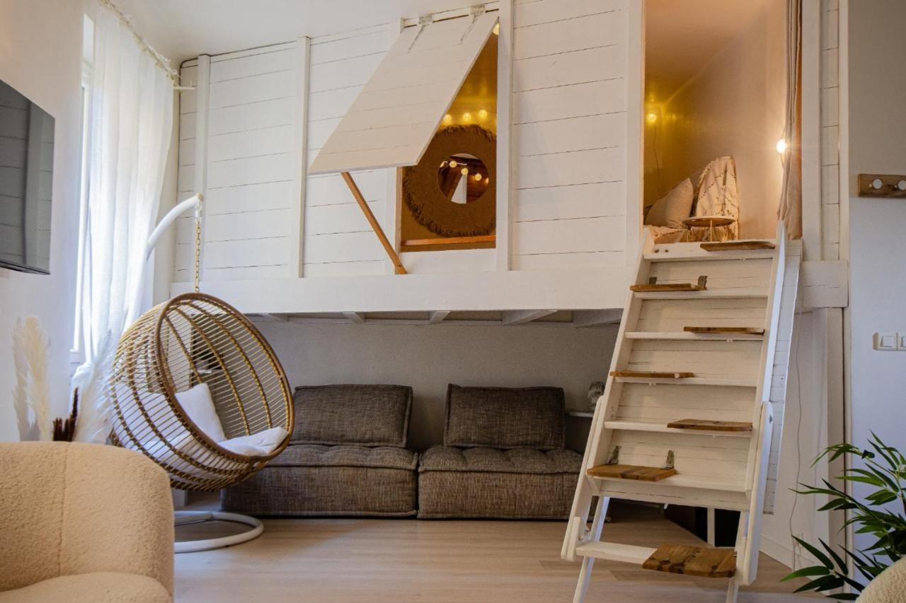 Casamea - Apt Spacieux, Clim, Famille & Cabane อฌักซิโอ้ ภายนอก รูปภาพ
